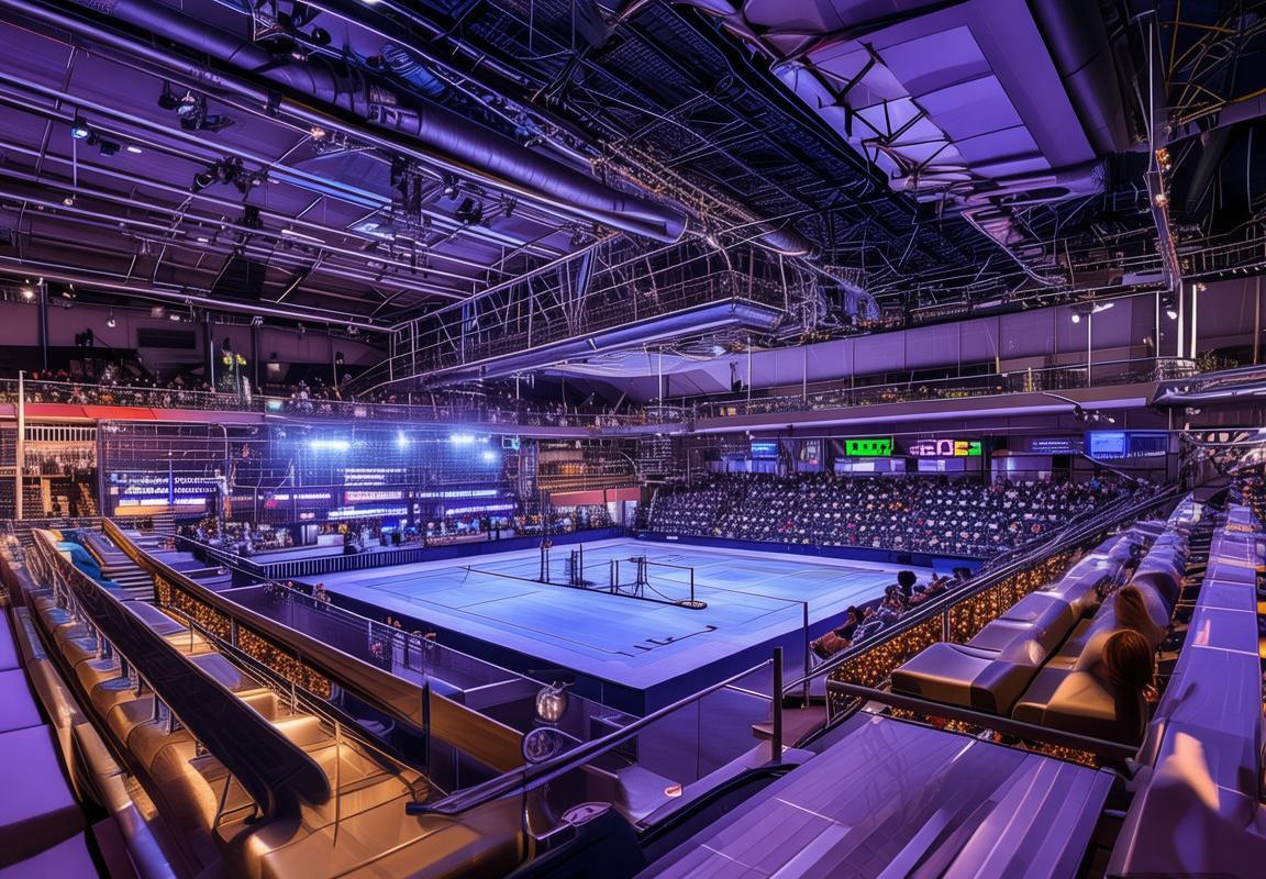 伦敦 Copper Box 为Blast总决赛增设双层观众互动区